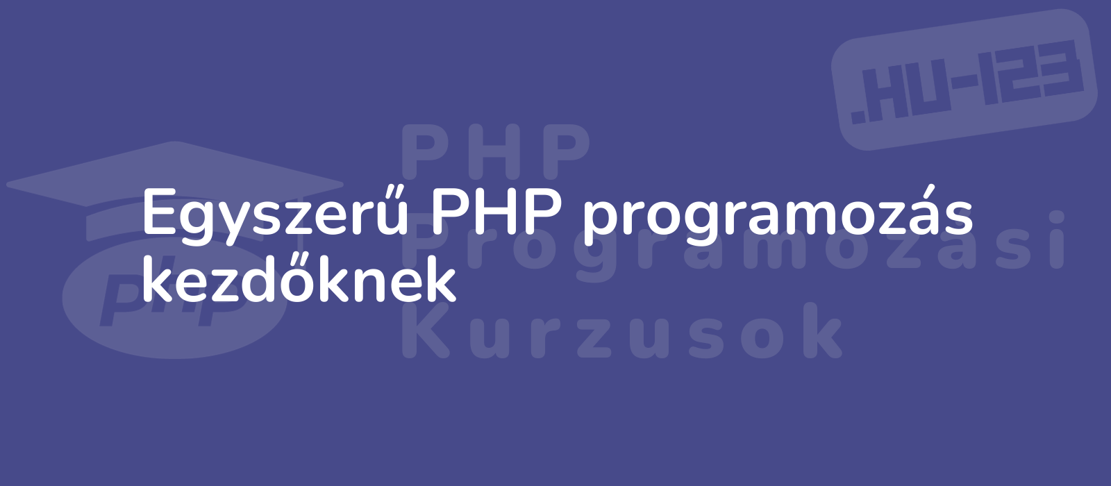 beginner friendly php programming depicted with ease and simplicity against a clean background 8k minimalist design