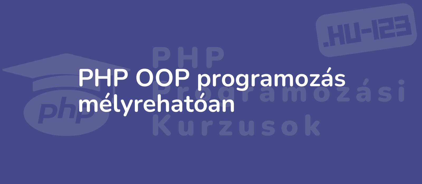 deep dive into php oop programming showcased with elegant visuals against a sleek background 8k intricate design